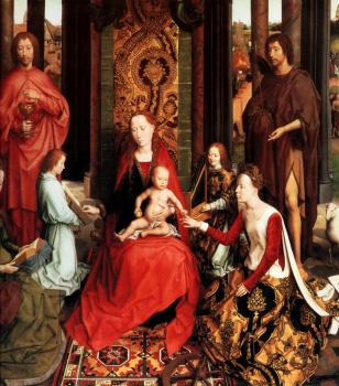 漢斯 梅姆林 Marriage of St Catherine 漢斯 梅姆林 Marriage of St Catherine